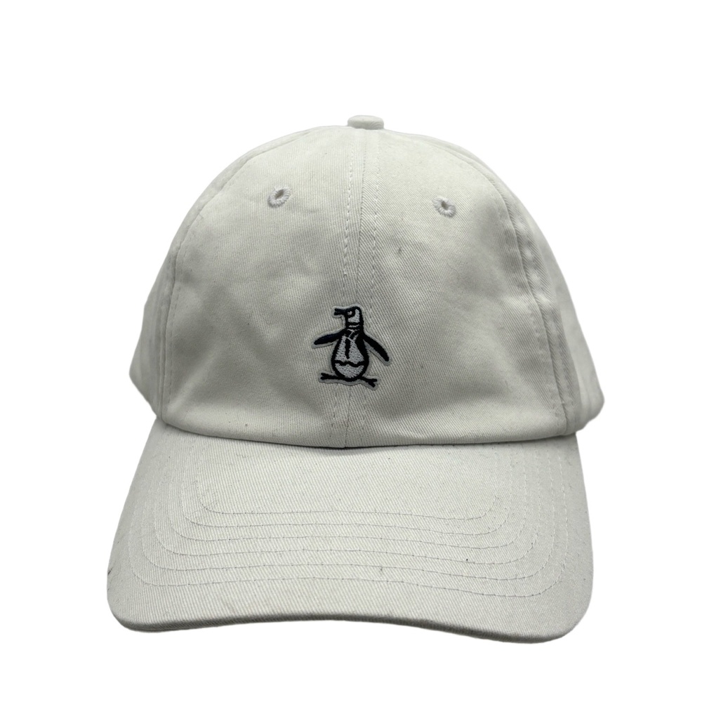 Original Penguin by Munsingwear White Cotton Baseball Hat OSFM